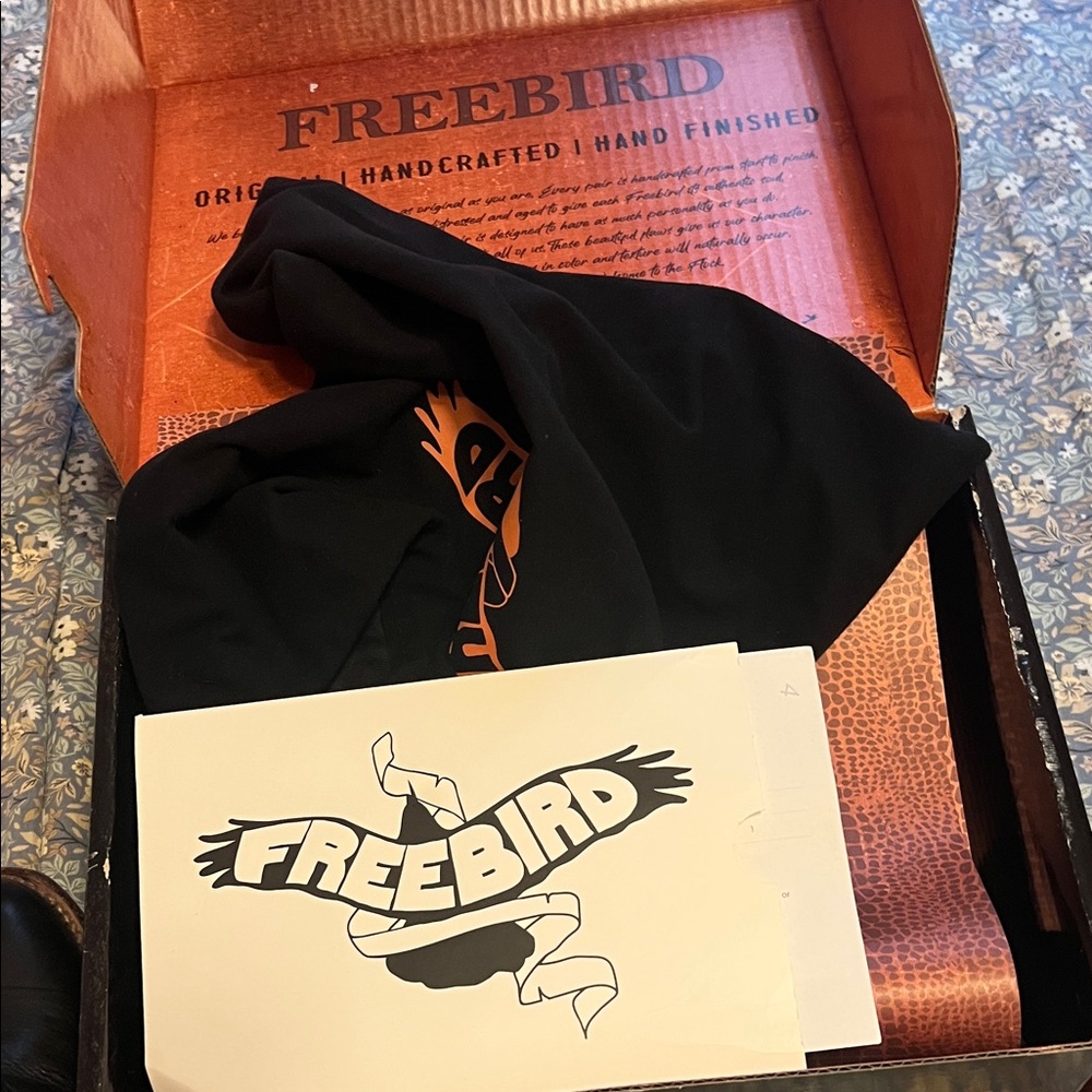 Freebird Black Leather Buckle Boots “Crue” - Picture 7 of 7